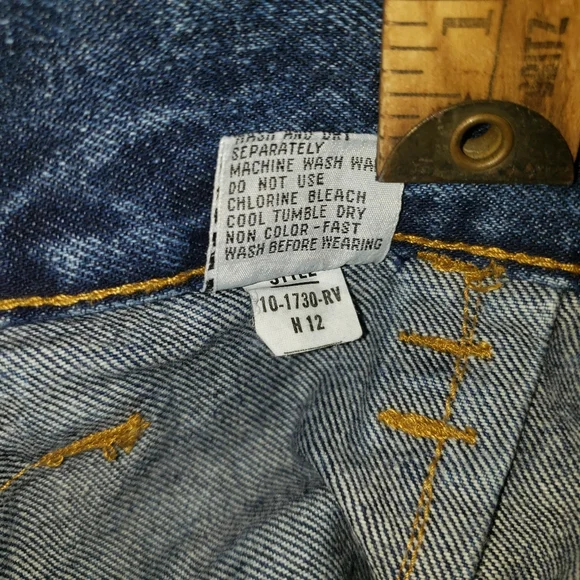 Vintage Jordache 24" waist high rise pleated jeans Barrel Leg - Picture 13 of 16